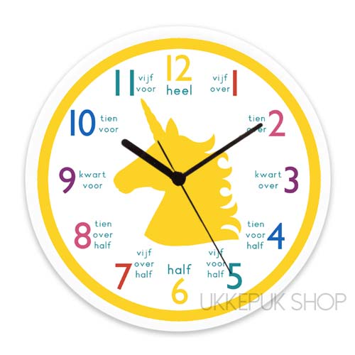 item Tulpen Min Leren klokkijken met deze prachtige klok voor thuis of op school!