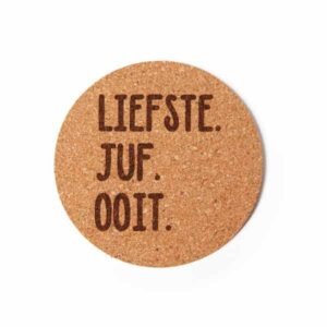 onderzetter-liefste-juf-ooit-cadeau-bedankje-afscheidscadeau-juffendag-thee-theecadeau